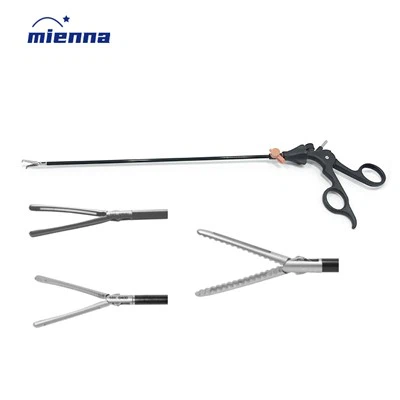 Laparoskopiskie zarnu satvērēji, zarnu satveršanas knaibles